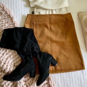 NWT LOFT wool skirt